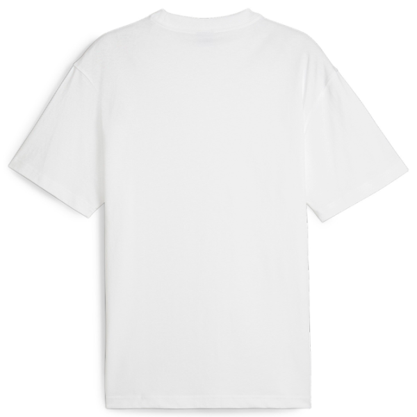 Tricou pentru bărbați Puma Downtown Badge Tee 100% bumbac/ White photo 2