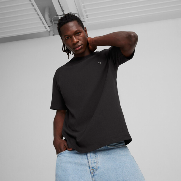 Футболка для мужчин Puma Mmq Tee 100% хлопок/ Черный photo 3