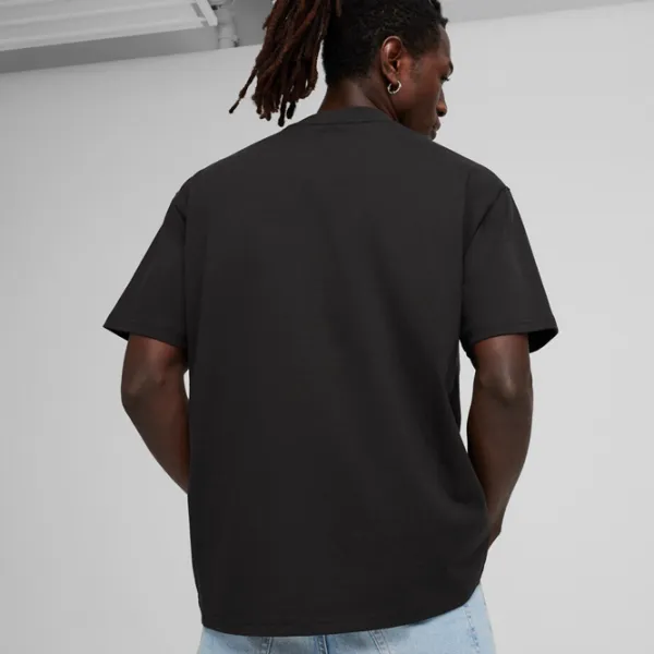 Футболка для мужчин Puma Mmq Tee 100% хлопок/ Черный photo 4