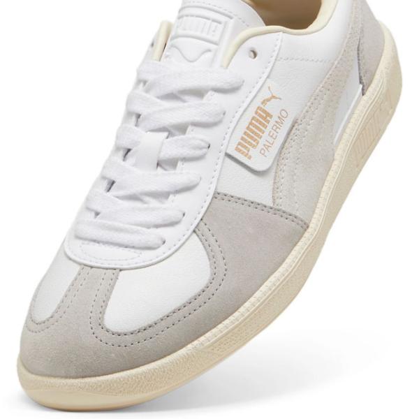 Ghete pentru bărbați Puma Palermo Lth 40.5 / White photo 5