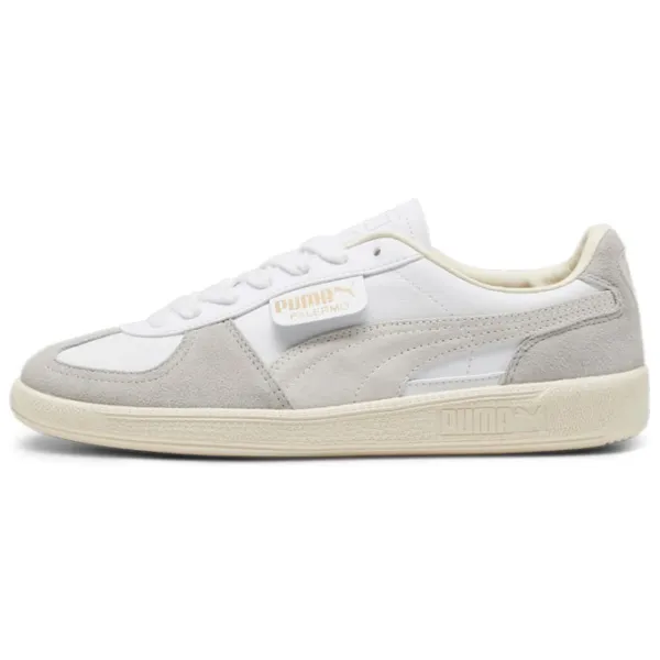 Ghete pentru bărbați Puma Palermo Lth 44 / White photo 2