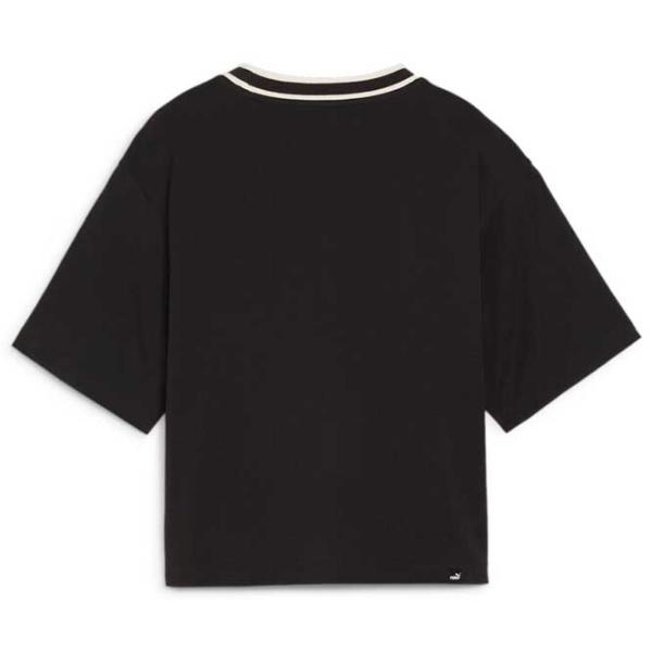 Футболка для женщин Puma Squad Graphic Tee 100% хлопок/ Черный photo 2