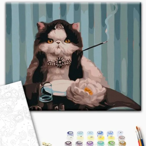 Картина по номерам BrushMe Завтрак у Тиффани 50 x 40 см/ Горизонтальная photo 2