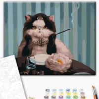 Картина по номерам BrushMe Завтрак у Тиффани 50 x 40 см/ Горизонтальная photo 2