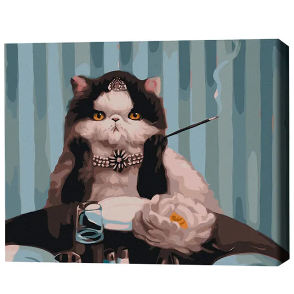 Картина по номерам BrushMe Завтрак у Тиффани 50 x 40 см/ Горизонтальная photo 3