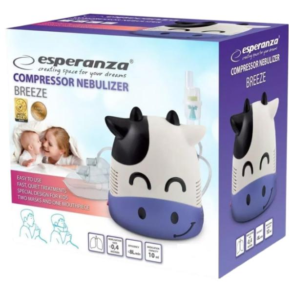 Inhalator Esperanza Breeze ECN001 compresor/ portativ/ 220 W photo 5