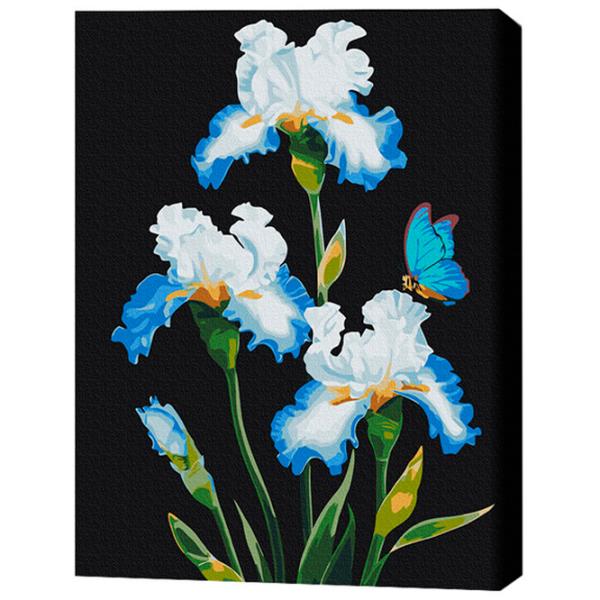 Картина по номерам BrushMe Ирисы 50 x 40 см/ Вертикальная photo 3