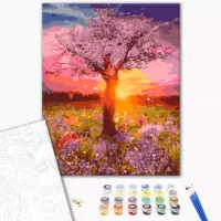 Pictură pe numere BrushMe Duhovnicie 50 x 40 cm/ Verticală photo 2