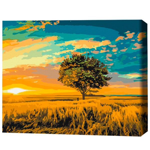 Картина по номерам BrushMe Золотой закат 50 x 40 см/ Горизонтальная photo 3