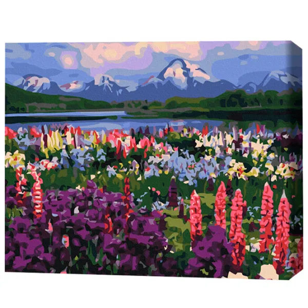 Картина по номерам BrushMe Долина полевых цветов 50 x 40 см/ Горизонтальная photo 3 Картина по номерам BrushMe Долина полевых цветов 50 x 40 см/ Горизонтальная photo 3