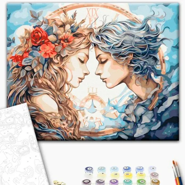 Картина по номерам BrushMe Любовь неподвластна времени 50 x 40 см/ Горизонтальная photo 2