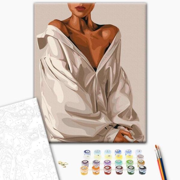 Картина по номерам BrushMe Элегантный соблазн 50 x 40 см/ Вертикальная photo 2 Картина по номерам BrushMe Элегантный соблазн 50 x 40 см/ Вертикальная photo 2