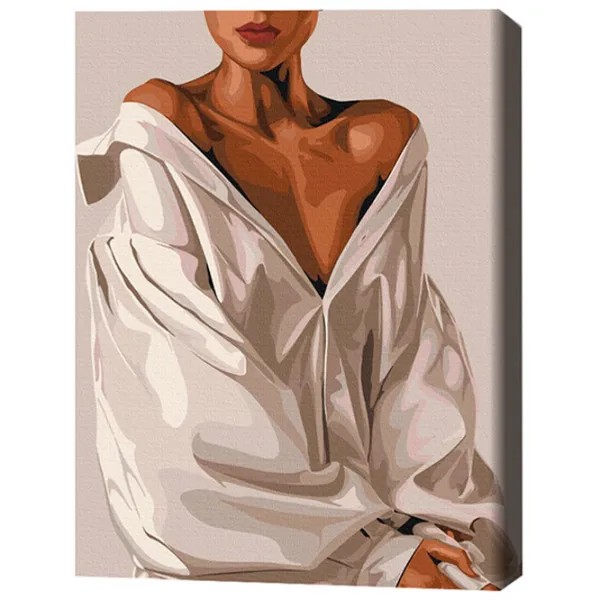 Картина по номерам BrushMe Элегантный соблазн 50 x 40 см/ Вертикальная photo 3 Картина по номерам BrushMe Элегантный соблазн 50 x 40 см/ Вертикальная photo 3