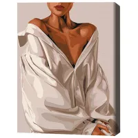 Картина по номерам BrushMe Элегантный соблазн 50 x 40 см/ Вертикальная photo 3