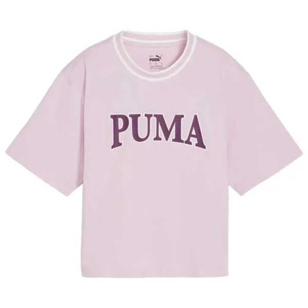 Футболка для женщин Puma Squad Graphic Tee 100% хлопок/ Пурпурный photo 4
