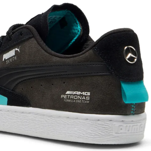 Ghete pentru bărbați Puma Mapf1 Suede Torque 40 / Black photo 6