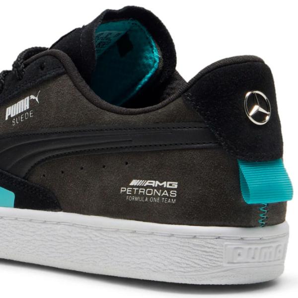 Ghete pentru bărbați Puma Mapf1 Suede Torque 40 / Black photo 6