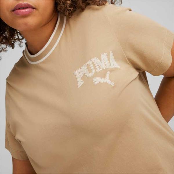 Tricou pentru femei Puma Squad Tee 100% bumbac/ Mustard photo 5