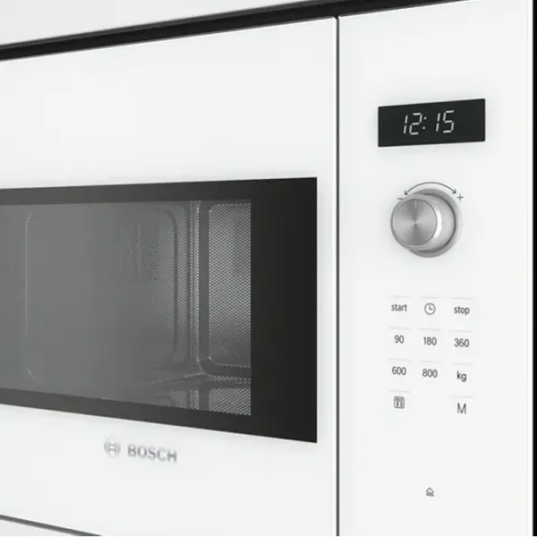 Cuptor cu microunde Bosch BFL524MW0 Încorporabil/ 800 W/ White photo 3