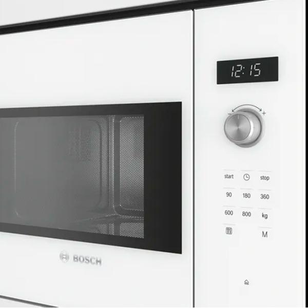 Cuptor cu microunde Bosch BFL524MW0 Încorporabil/ 800 W/ White photo 3