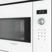 Cuptor cu microunde Bosch BFL524MW0 Încorporabil / 800 W / White photo 2