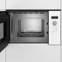 Cuptor cu microunde Bosch BFL524MW0 Încorporabil / 800 W / White photo 3