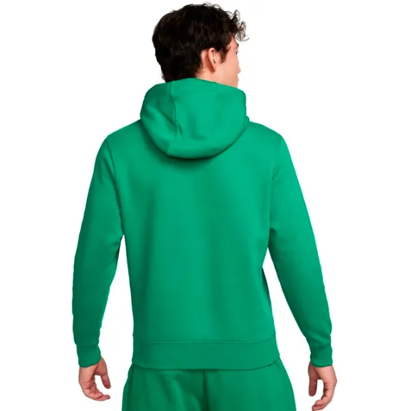 Толстовка для мужчин Nike M Nsw Club Hoodie Po Bb Прямой/ Зелёный photo 3