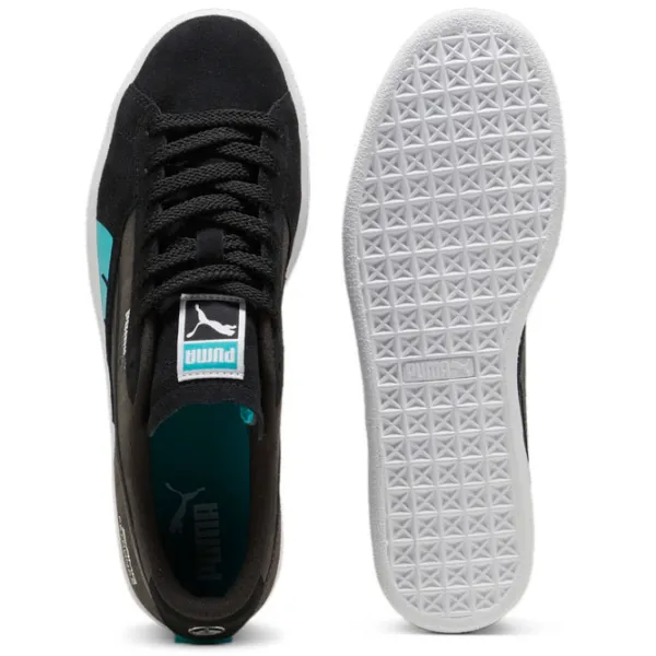 Ghete pentru bărbați Puma Mapf1 Suede Torque 43 / Black photo 4