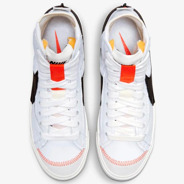 Кеды для женщин Nike W BLAZER MID '77 JUMBO Весна - лето/ Белый photo 4