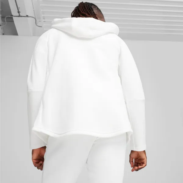 Hanorac pentru bărbați Puma Evostripe Full-Zip Hoodie Dk Drept/ White photo 4