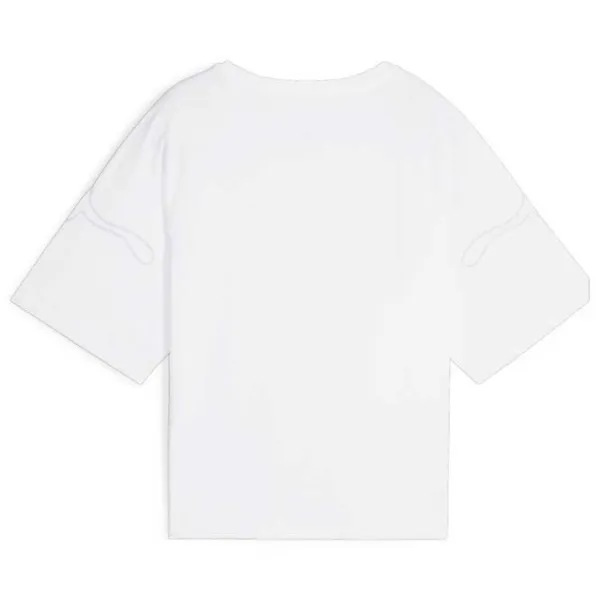 Tricou pentru femei Puma Motion Cat Tee 41% poliester/ White photo 3