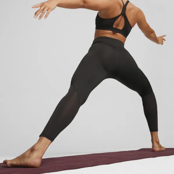 Тайтсы для женщин Puma Studio Ultrabare Hw 7/ 8 Trend Tight XS/ Черный photo 2