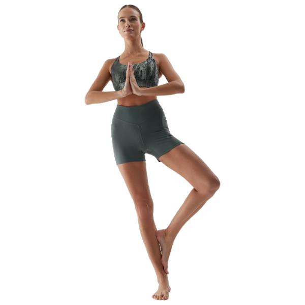 Короткие тайтсы для женщин 4F 4FAW23TFSHF301 XL/ Зелёный photo 3 Короткие тайтсы для женщин 4F 4FAW23TFSHF301 XL/ Зелёный photo 3