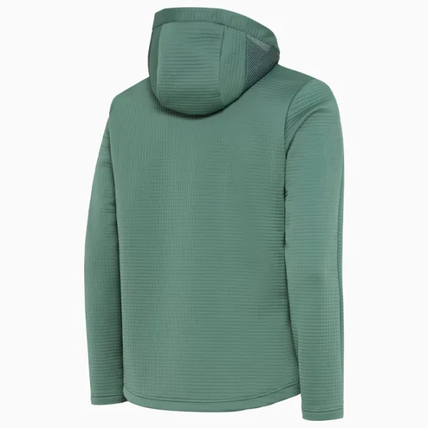 Hanorac pentru bărbați Puma Porsche Hooded Sweat Jacket Drept/ Green photo 2