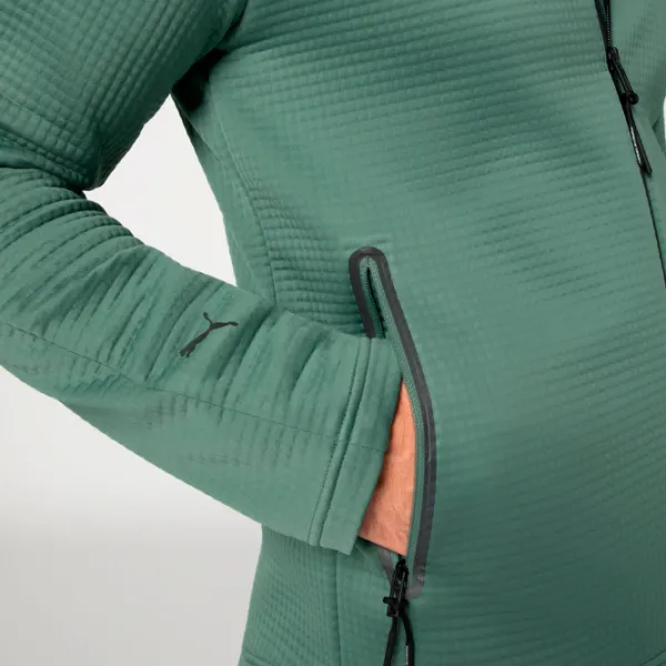 Толстовка для мужчин Puma Porsche Hooded Sweat Jacket Прямой/ Зелёный photo 6