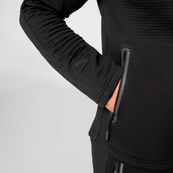 Толстовка для мужчин Puma Porsche Hooded Sweat Jacket Прямой/ Черный photo 6