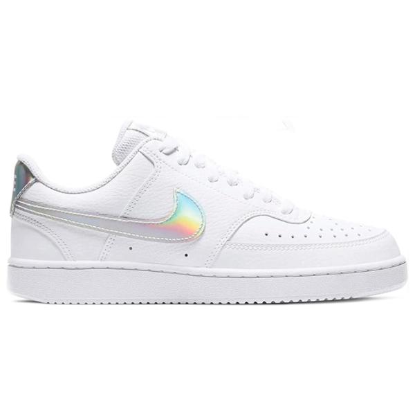 Ghete pentru femei Nike Wmns Court Vision Low Primăvară - vară/ White photo 3
