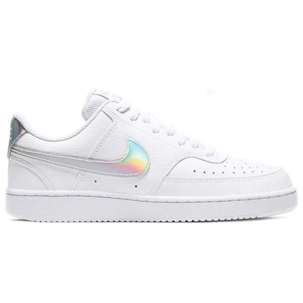 Ghete pentru femei Nike Wmns Court Vision Low Primăvară - vară/ White photo 3