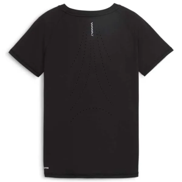 Tricou pentru femei Puma Run Clouds SS Tee W 6% elastan/ Black photo 2