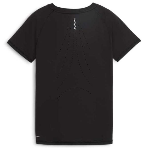 Tricou pentru femei Puma Run Clouds SS Tee W 6% elastan/ Black photo 2