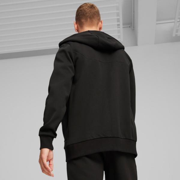 Толстовка для мужчин Puma Mapf1 Hooded Sweat Jacket Прямой/ Black Silver photo 4
