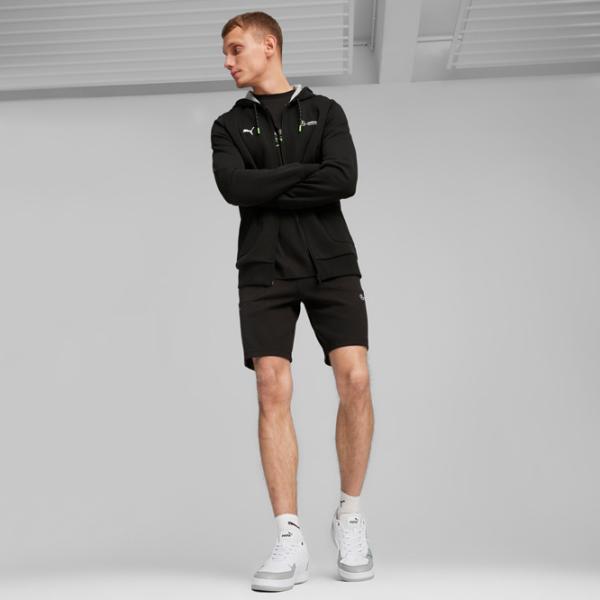 Толстовка для мужчин Puma Mapf1 Hooded Sweat Jacket Прямой/ Black Silver photo 5