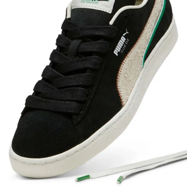 Ghete pentru bărbați Puma Suede For The Fanbase 42 / Black photo 5