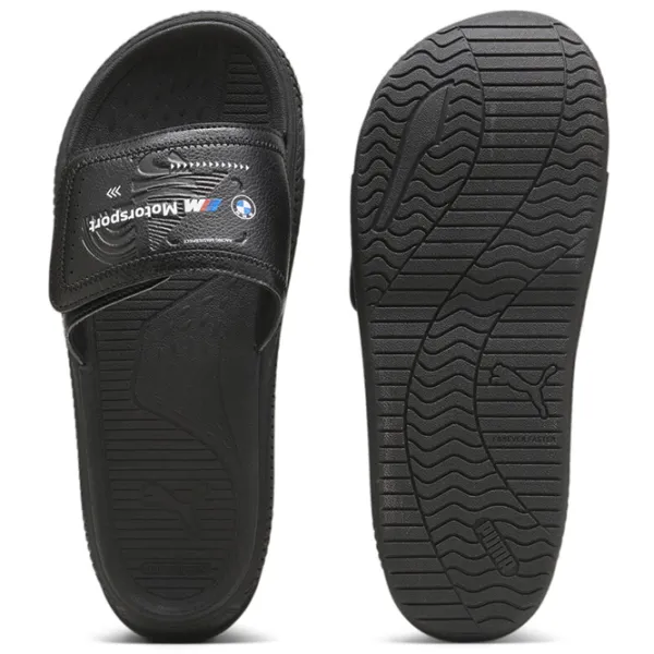 Șlapi pentru bărbați Puma Bmw Mms Softride Slide 2.0 40.5/ Black photo 3