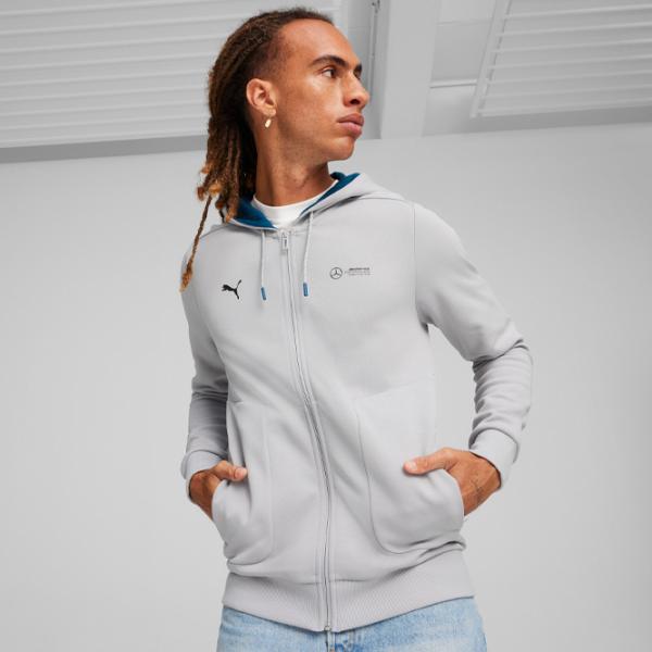 Толстовка для мужчин Puma Mapf1 Hooded Sweat Jacket Прямой/ Серый photo 3