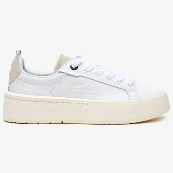 Кеды для женщин Lacoste Women's Carnaby Platform Осень - Зима/ Белый photo 2 Кеды для женщин Lacoste Women's Carnaby Platform Осень - Зима/ Белый photo 2