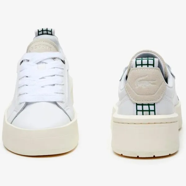 Кеды для женщин Lacoste Women's Carnaby Platform Осень - Зима/ Белый photo 4 Кеды для женщин Lacoste Women's Carnaby Platform Осень - Зима/ Белый photo 4