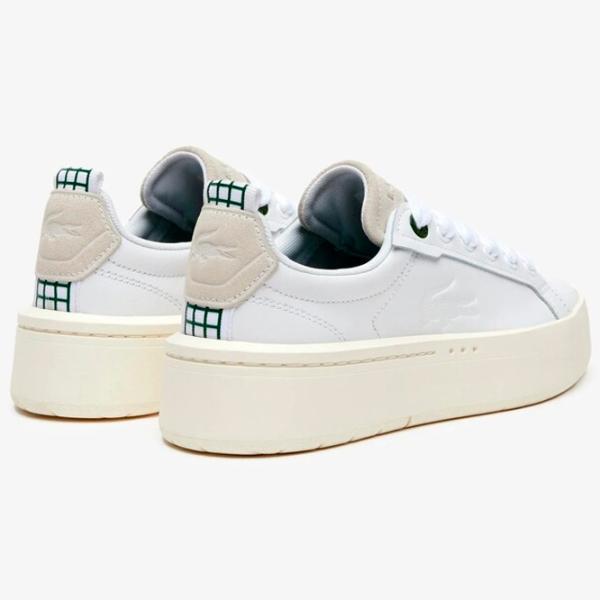Кеды для женщин Lacoste Women's Carnaby Platform Осень - Зима/ Белый photo 5 Кеды для женщин Lacoste Women's Carnaby Platform Осень - Зима/ Белый photo 5