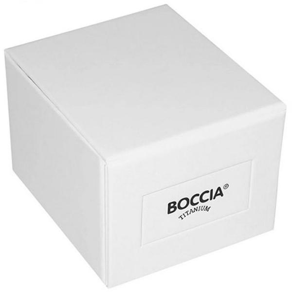 Ceas de mână pentru bărbați Boccia 3652-01 Cuarț/ 40 mm photo 2