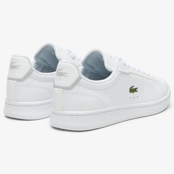 Ghete pentru femei Lacoste Carnaby Pro BL Leather Tonal Primăvară - vară/ White photo 5